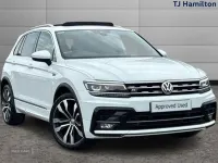 Used VW Tiguan R-line 150 HP (110 kW) 2019 White SUV