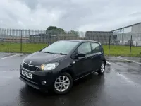 Used Skoda Citigo Elegance 75 HP (55 kW) 2013 Black Hatchback