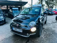 Używany Fiat 500 Lounge 69 KM (50 kW) 2015 Czarny Hatchback