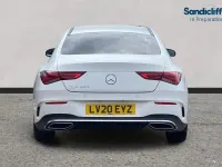Used Mercedes CLA200 AMG line 163 HP (119 kW) 2022 White Coupe