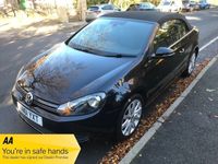 used VW Golf Cabriolet 1.6 TDI BlueMotion Tech SE 2d