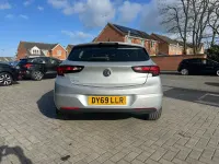 Used Vauxhall Astra Elite 150 HP (110 kW) 2019 Silver Hatchback