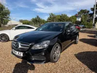 Used Mercedes E250 AMG 2015 Black with dark interior trim Sedan