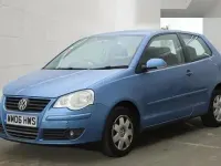 Used VW Polo S 80 HP (58 kW) 2006 Blue Hatchback