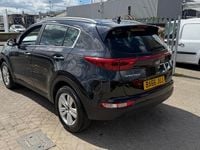 Begagnad Kia Sportage 115 HK (84 kW) 2017 Svart SUV