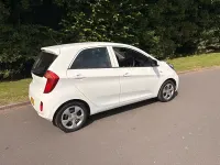 Used Kia Picanto 68 HP (50 kW) 2014 White Hatchback