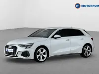 Used Audi A3 S-Line 2023 White Sedan