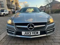 Begagnad Mercedes SLK250 AMG 2013 Silver Cab