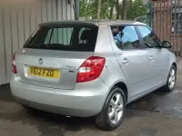 Used Skoda Fabia SE 69 HP (50 kW) 2012 Silver Hatchback