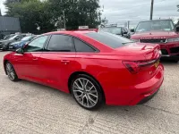 Used Audi A6 Black Edition 2021 Red Sedan