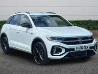 New VW T-Roc Black Edition 150 HP (110 kW) 2026 Pure white SUV