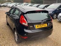 Used Ford Fiesta Zetec 2015 Black Hatchback