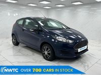 Used Ford Fiesta Studio 82 HP (60 kW) 2015 Blue Hatchback