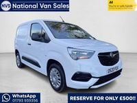 Used Vauxhall Combo Sportive 100 HP (73 kW) 2020 White Van