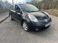 Begagnad Nissan Note Acenta 2008 Svart Halvkombi