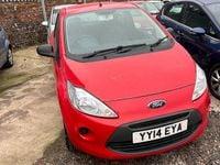 Used Ford Ka Studio 2014 Red Hatchback