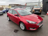 Used Ford Focus Titanium 2014 Red Hatchback