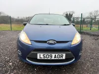 Used Ford Fiesta Zetec 94 HP (69 kW) 2009 Blue Hatchback