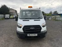 Used Ford Transit 130 HP (95 kW) 2023 White Cabriolet