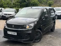 Used Peugeot Partner Premium 131 HP (96 kW) 2023 Black MPV