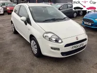 Używany Fiat Punto Pop 69 KM (50 kW) 2014 Biały Hatchback