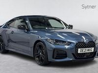 Used BMW M440 Comfort Edition 374 HP (275 kW) 2021 Blue Sedan