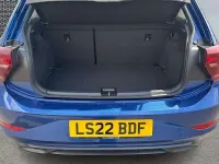 Used VW Polo Life 95 HP (69 kW) 2022 Blue Hatchback