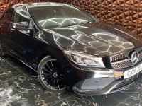 Used Mercedes CLA220 AMG line 170 HP (125 kW) 2019 Black Coupe