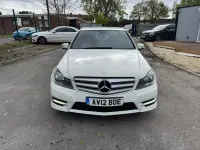 Used Mercedes C180 2012 White Sedan