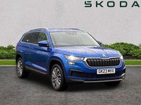 Used Skoda Kodiaq SE L Executive 147 HP (108 kW) 2023 Blue SUV