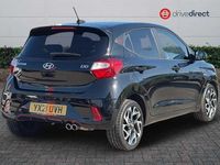 Used Hyundai i10 N Line 100 HP (73 kW) 2021 Black Hatchback