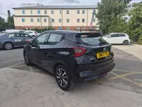 Used Nissan Micra Acenta 71 HP (52 kW) 2017 Black Hatchback