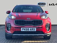 Used Kia Sportage GT-Line 114 HP (83 kW) 2018 Red SUV
