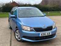 Used Skoda Fabia SE 2016 Blue Estate