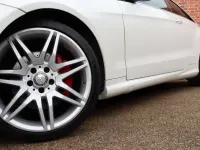 Begagnad Mercedes E220 AMG line 177 HK (130 kW) 2016 Vit Sportkupé