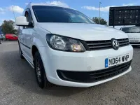 Used VW Caddy Trendline 102 HP (75 kW) 2015 White MPV