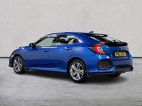 Used Honda Civic EX 2019 Blue Hatchback