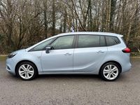 Used Vauxhall Zafira Tourer SRi 140 HP (102 kW) 2018 Silver MPV