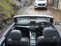 Usado Audi A5 Cabriolet S-Line 190 HP (139 kW) 2017 Cinzento Cabrios