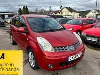 Used Nissan Note Tekna 2008 Red Hatchback