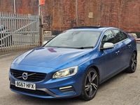 Used Volvo S60 R-Design 2017 Blue Sedan