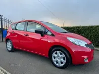 Used Nissan Note Visia 80 HP (58 kW) 2014 Red Hatchback
