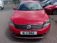 Used VW Passat SE 140 HP (102 kW) 2011 Red Estate