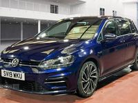 Used VW Golf VII R-line 150 HP (110 kW) 2019 Blue Hatchback