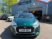 Used DS Automobiles DS3 Connected Chic 82 HP (60 kW) 2018 Green Hatchback