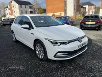 Used VW Golf VII Style 150 HP (110 kW) 2021 White Hatchback