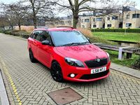 Used Skoda Fabia vRS 180 HP (132 kW) 2011 Red Estate