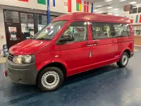 Used VW T5 140 HP (102 kW) 2012 Red Van