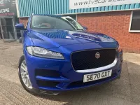 Used Jaguar F-Pace Portfolio 240 HP (176 kW) 2020 Blue SUV
