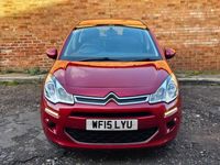 Used Citroën C3 PureTech 2015 Red Hatchback